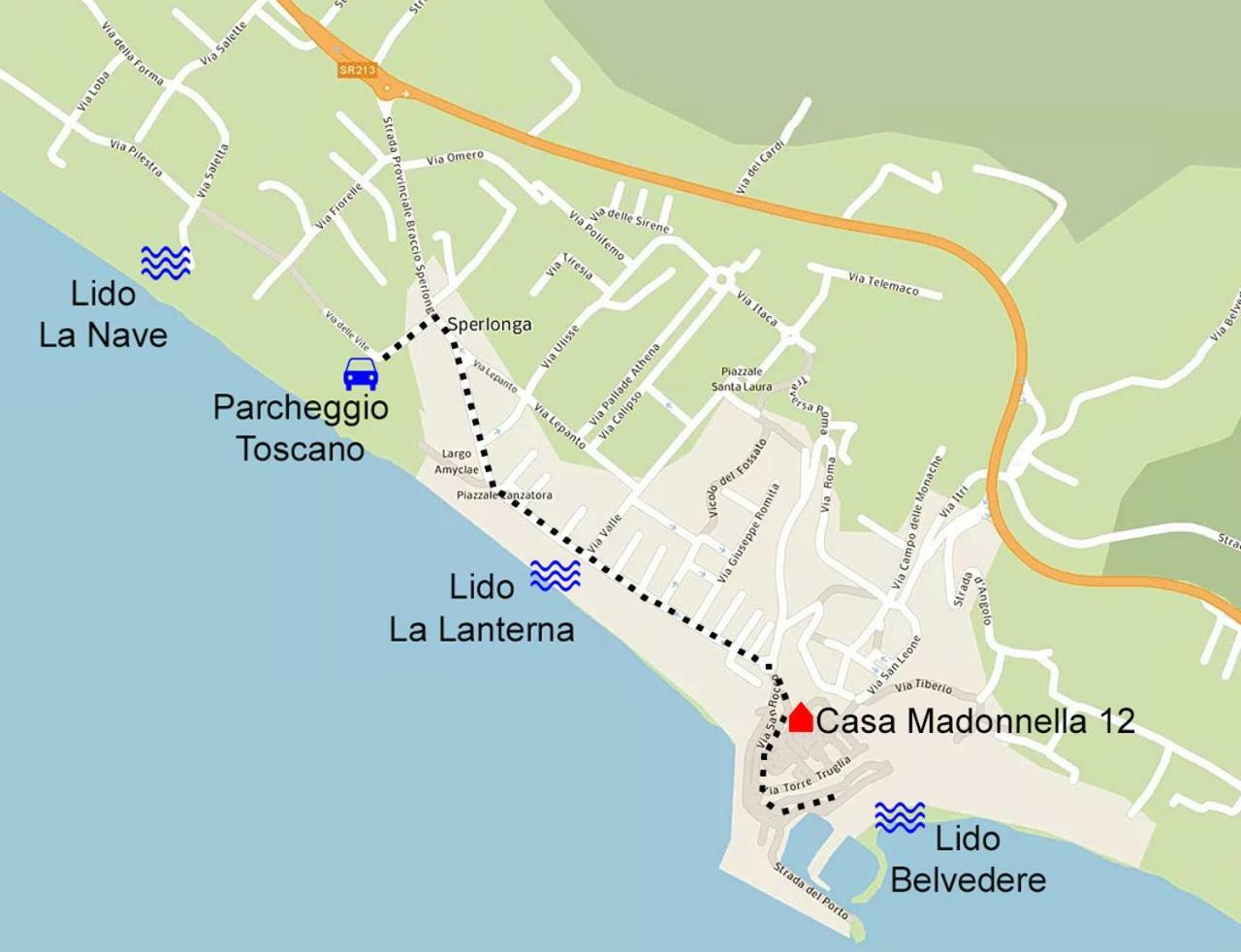 Casa Vacanza Madonnella 12 Sperlonga Extérieur photo